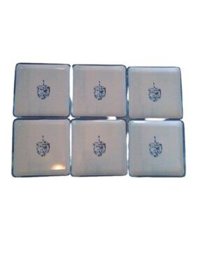 Melamine Dreidel Snack Plates, set of 6